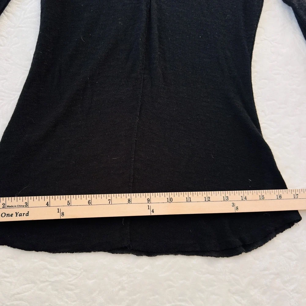 Freepeople. Intimately free. Size S. Sheer full sleeve with curved hem. NWOT - Picture 13 of 14